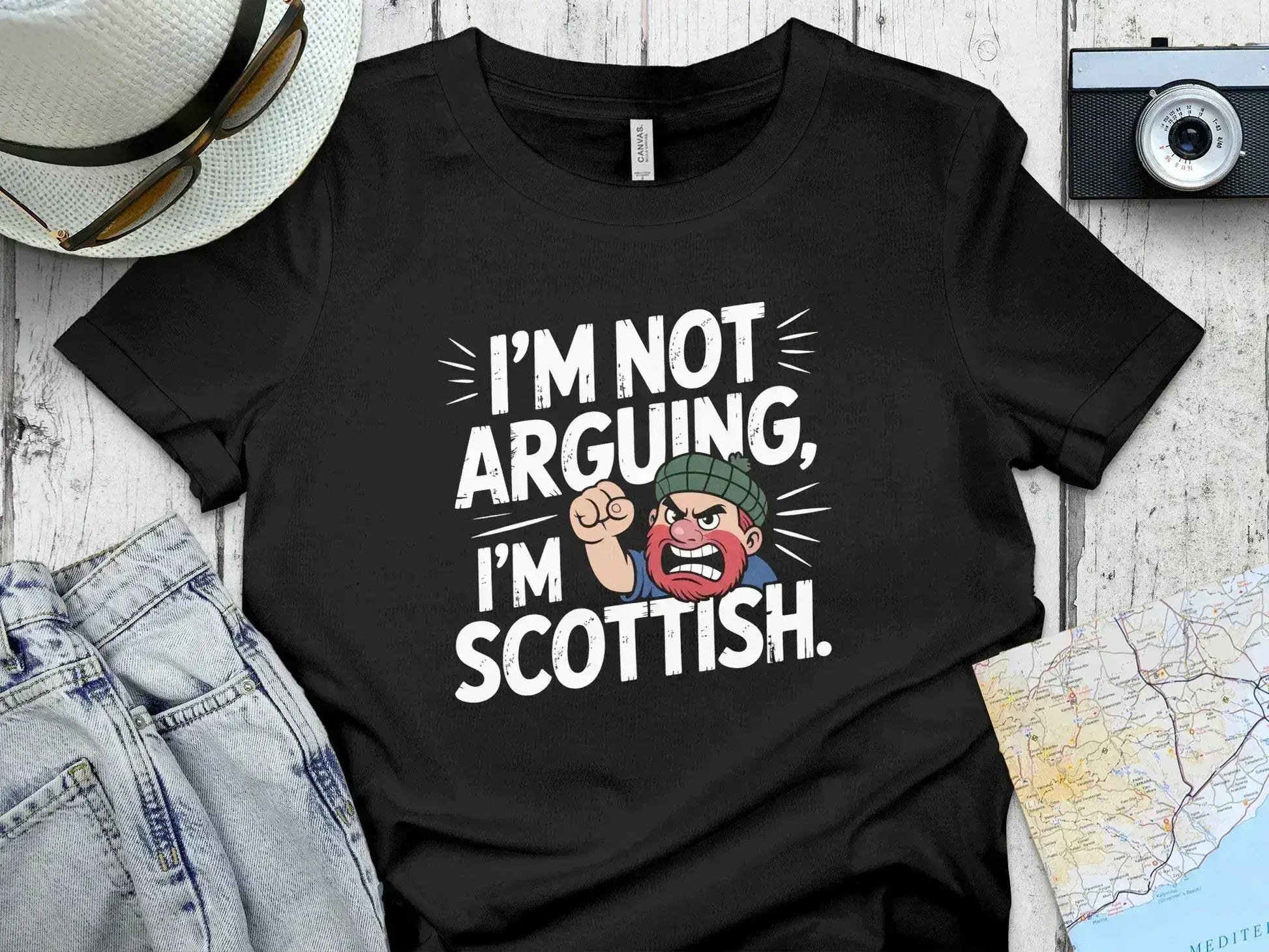 I'm Not Arguing I'm Scottish Graphic T-shirt product
