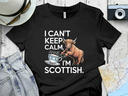 I Can't Keep Calm I'm Scottish Shirt product type