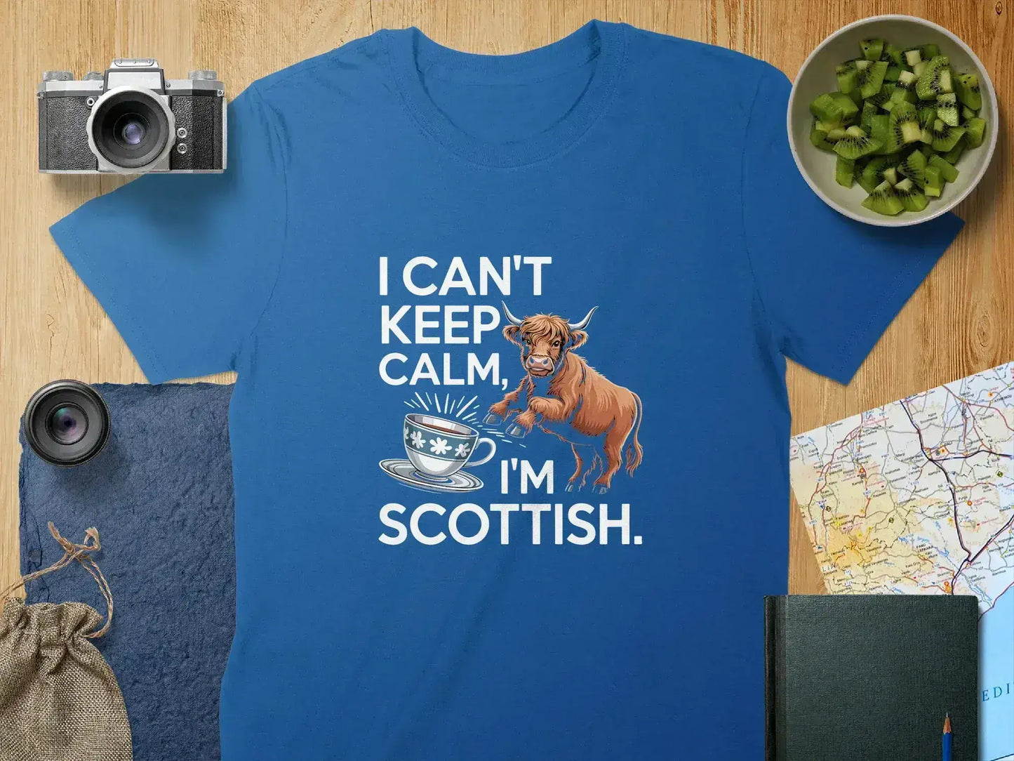I Can't Keep Calm I'm Scottish Printed T-Shirt product