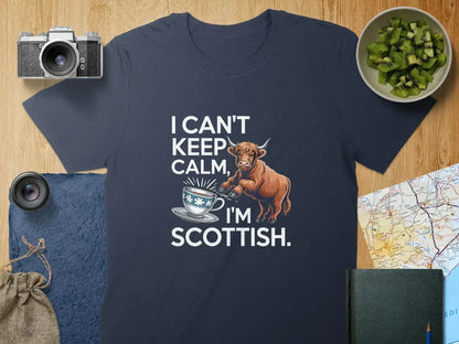 Funny Highland Cow Scottish Humor T-shirt product type