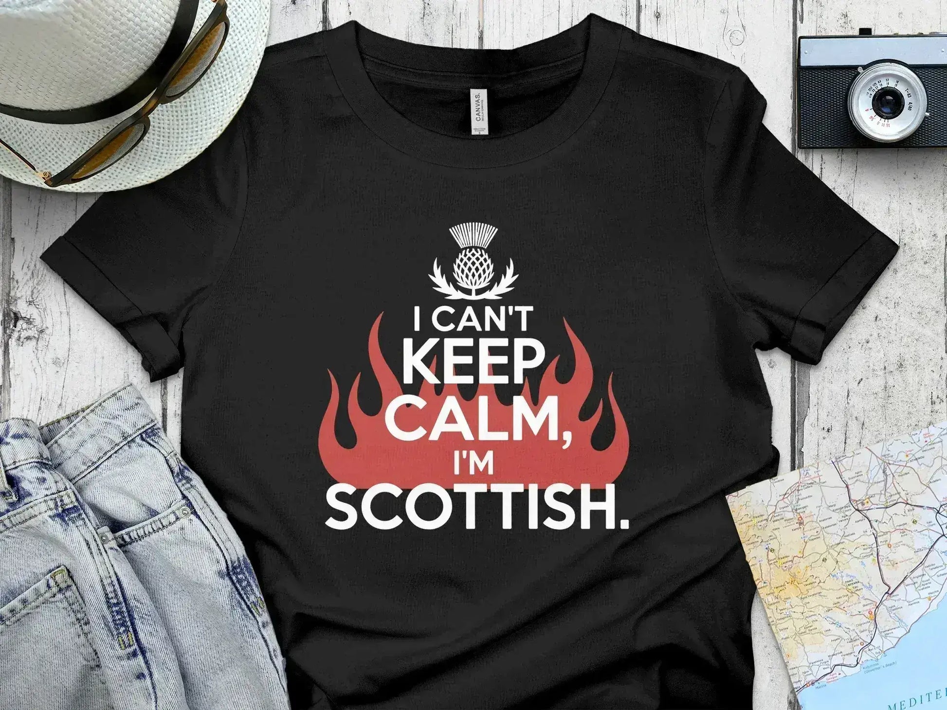 I Can't Keep Calm I'm Scottish Shirt product type