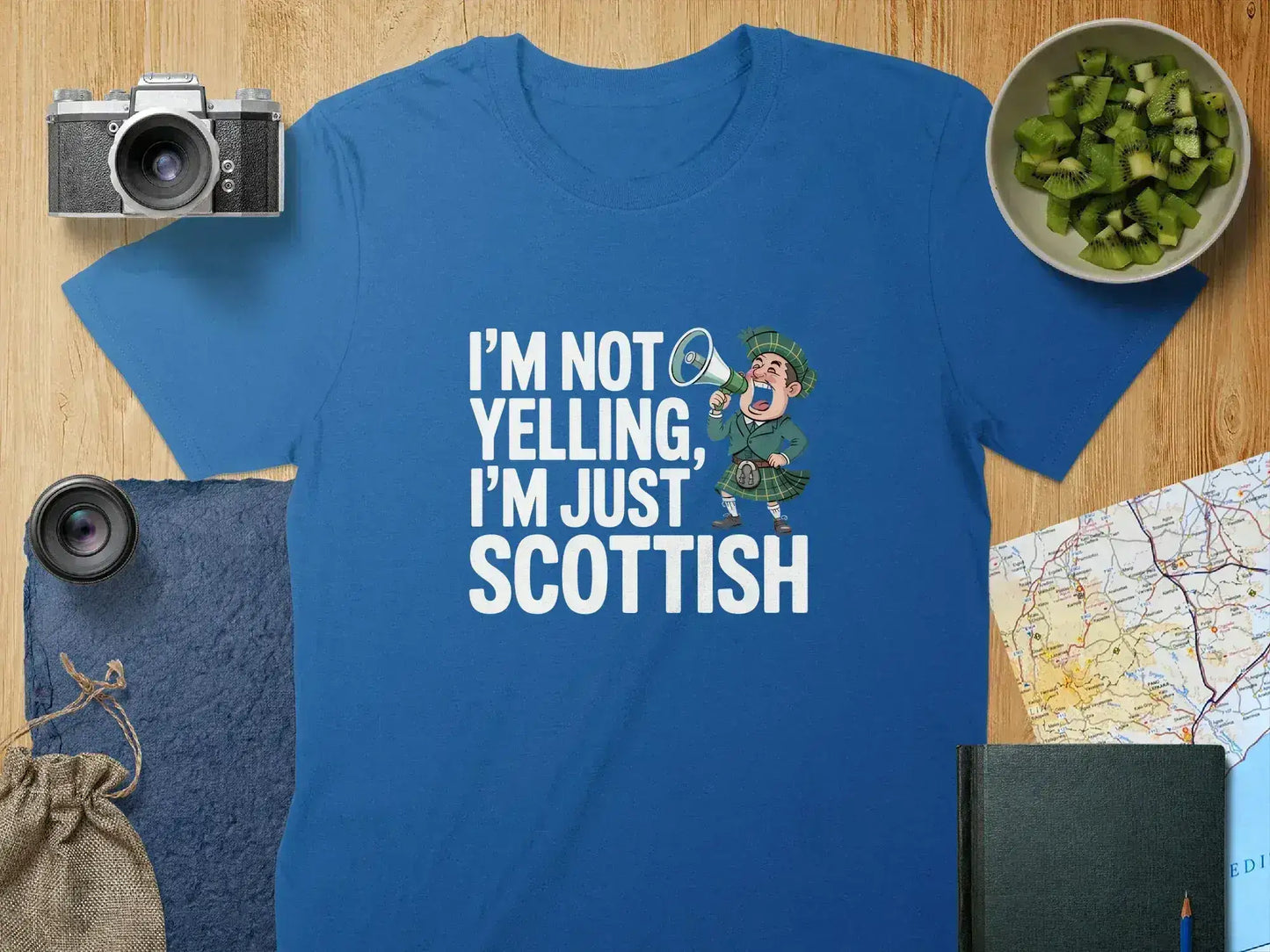I'm Not Yelling I'm Just Scottish T-shirt product type