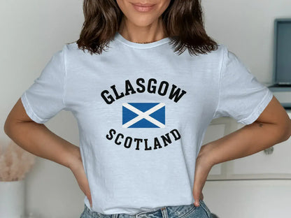 Glasgow Scotland Graphic Tee Shirt Product