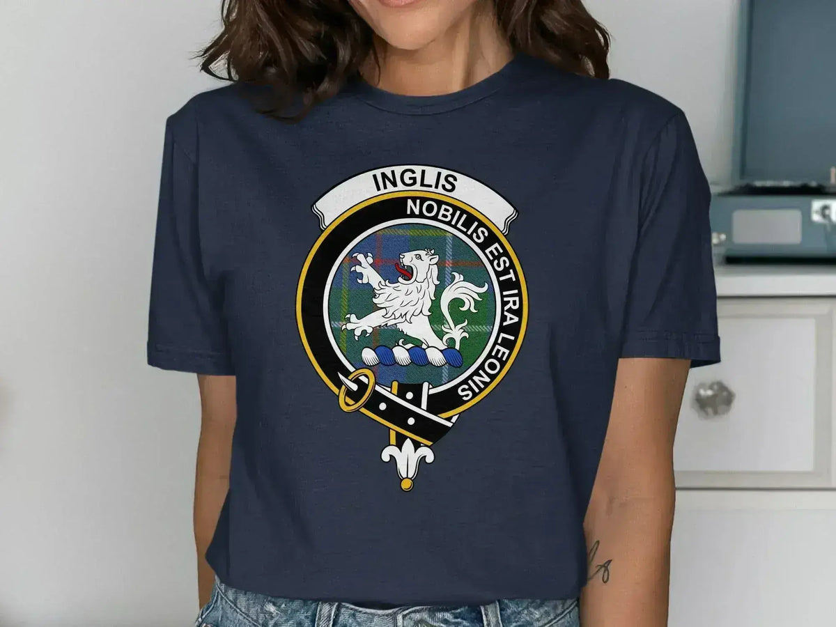 Nobilis Est Ira Leonis Graphic Round Neck T-Shirt