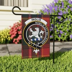 Inglis Noblis Est Ira Leonis Sign Garden Flag