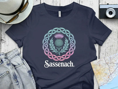 Sassenach Thistle Design Unisex Shirt Product Type