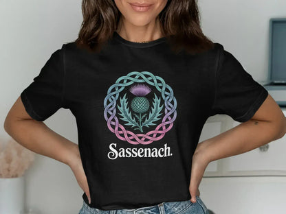 Sassenach Thistle Design Short Sleeve T-shirt product type