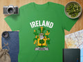 Ireland Woods Crest Green T-Shirt Authentic Irish Apparel
