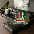Irvine Crest Patterned Blanket Decorative Throw Blanket