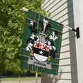 Custom Jordan Family Crest Outdoor House Flag