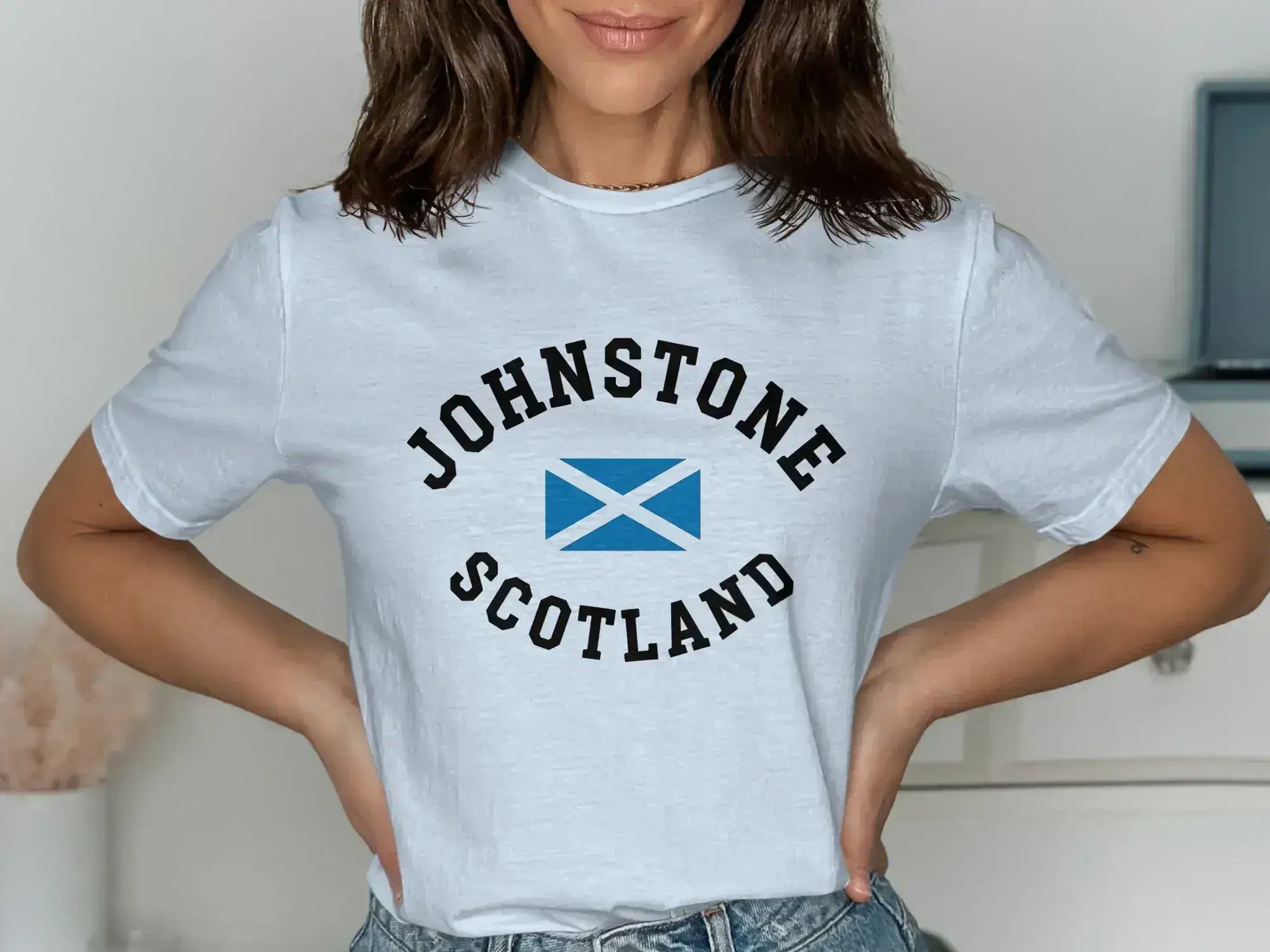 Johnstone Scotland Graphic T-shirt Casual Outfit product
