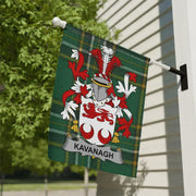 Kavanagh Irish Family Crest Garden Flag