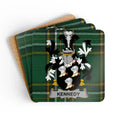 Kennedy Family Tartan Plaid Coasters Set product