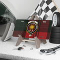 Kerr clan crest tartan novelty license plate — 12x6 aluminium with Sero Sed Serio sun heraldic design