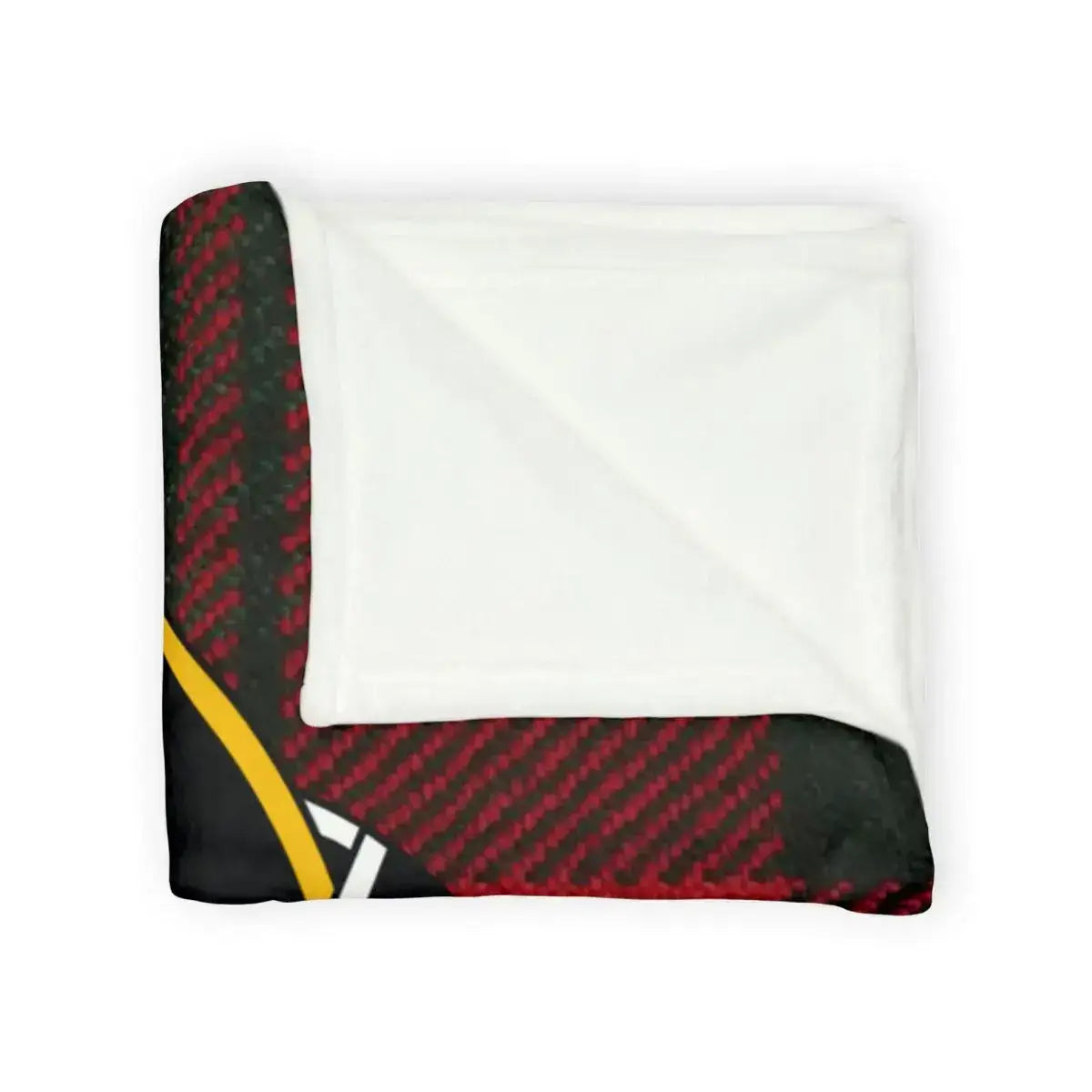 Cozy Red and Black Checkered Patterned Blanket