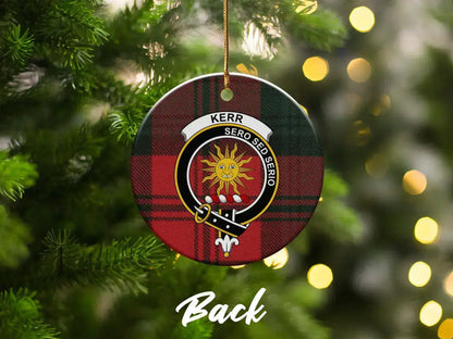 Kerr Sero Sed Serio Tartan Christmas Ornament product