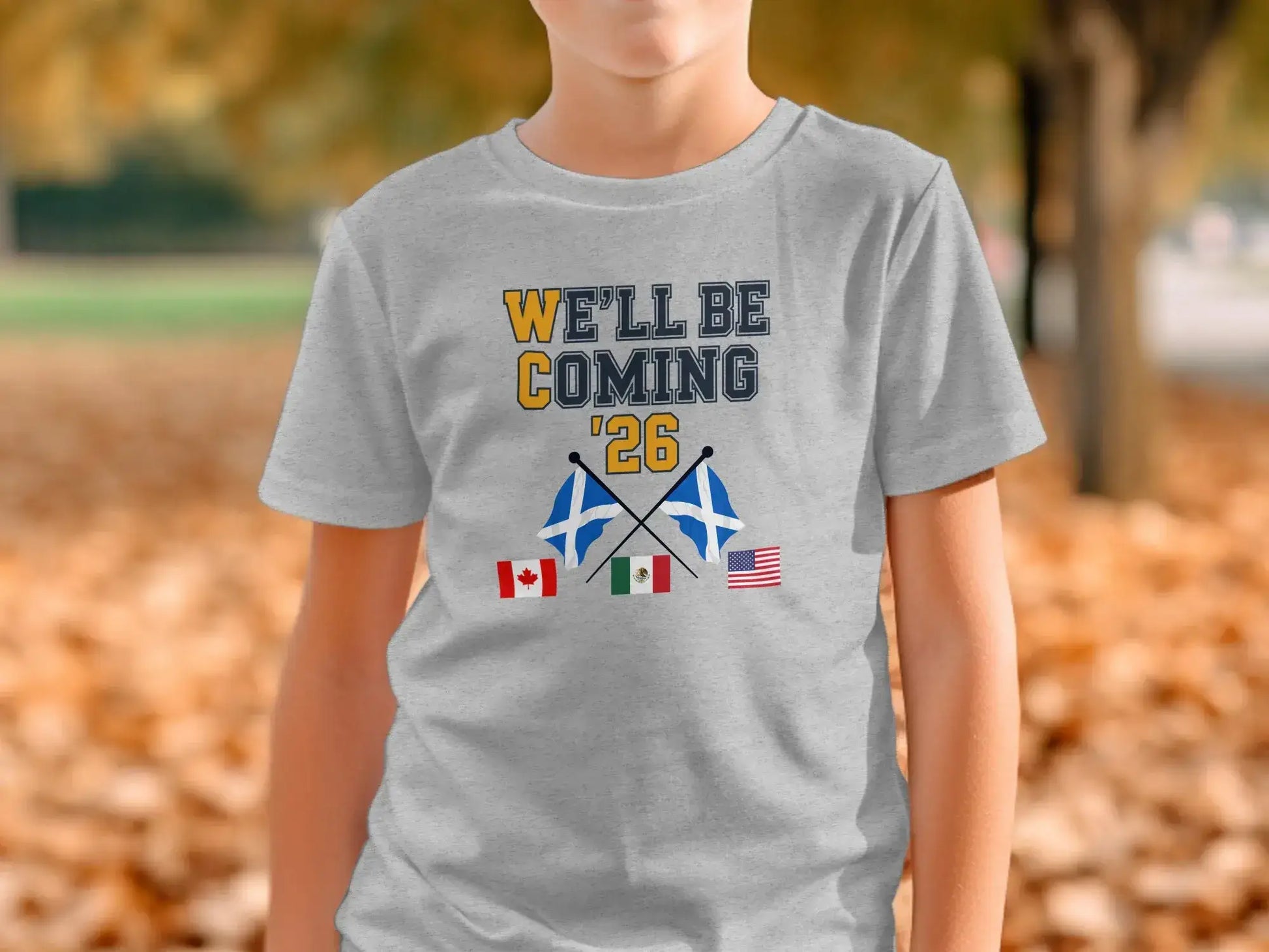 We'll Be Coming '26 Flags Graphic product