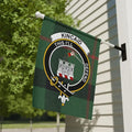 Kincaid This I'll Defend clan crest garden flag — poly poplin-canvas, 12x18 inch
