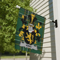 King Family Crest Plaid Pattern Decorative Flag