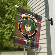 Clan Kinnaird Tartan Garden Flag – Scottish Crest