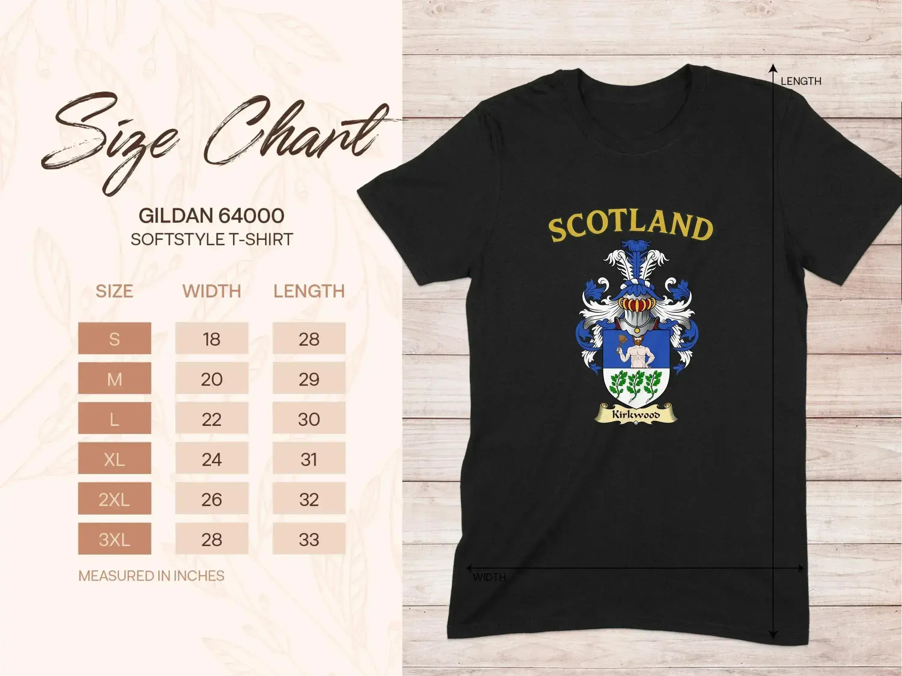 Scotland Coat of Arms Gildan 64000 Softstyle T-Shirt product