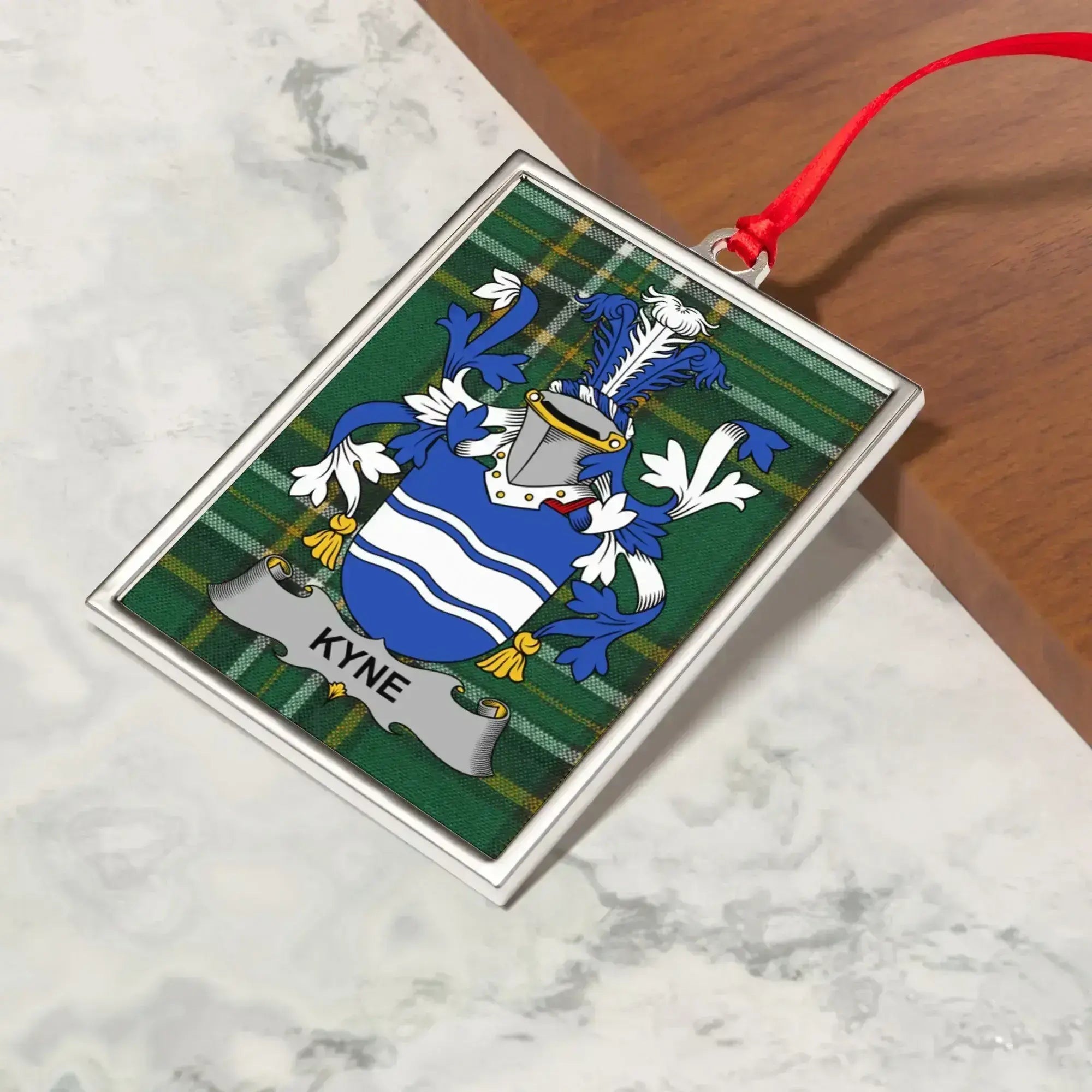 Kyne Family Crest Personalized Hanging Memorabilia product