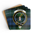 Lammi Clan Crest Tartan Design Coaster Set product