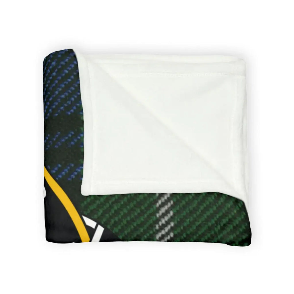 Cozy Plush Tartan Patterned Throw Blanket