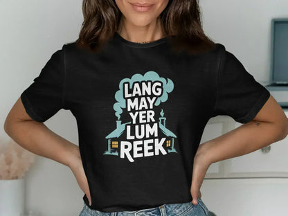 Lang May Yer Lum Reek Graphic Tee product
