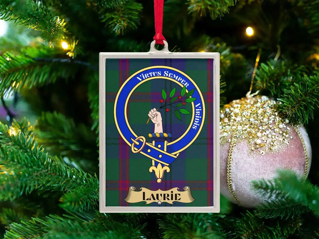 Virtus Semper Vincit Laurie Christmas Ornament product