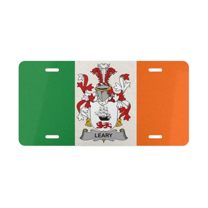 Leary Irish Coat of Arms Decorative License Plate product