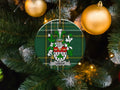 Personalized Family Crest Christmas Ornament
