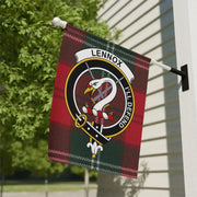 Clan Lennox Tartan Garden Flag – Scottish Crest