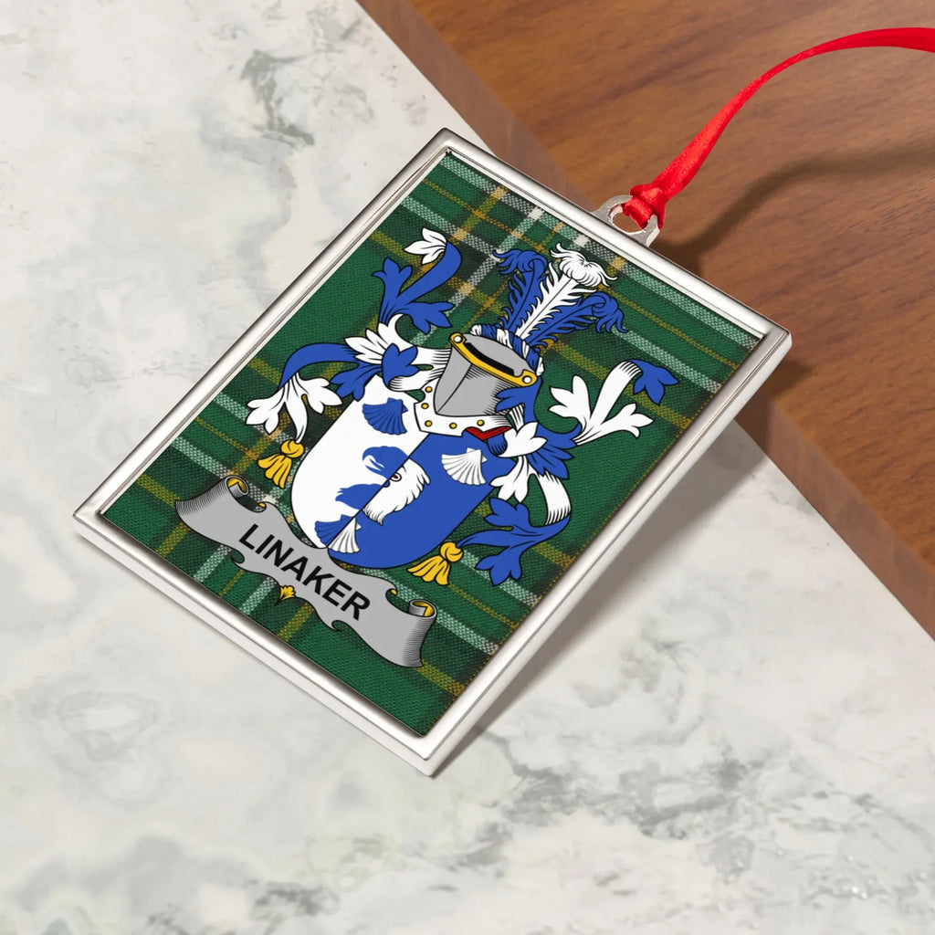 Custom Family Crest Ornament Decorative Product