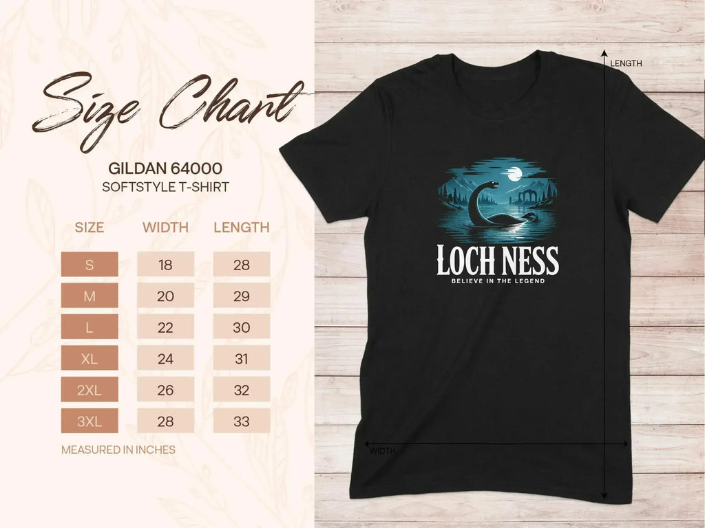 Loch Ness Believe In The Legend Softstyle T-Shirt product