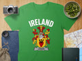 Ireland Logan Family Crest Design T-shirt