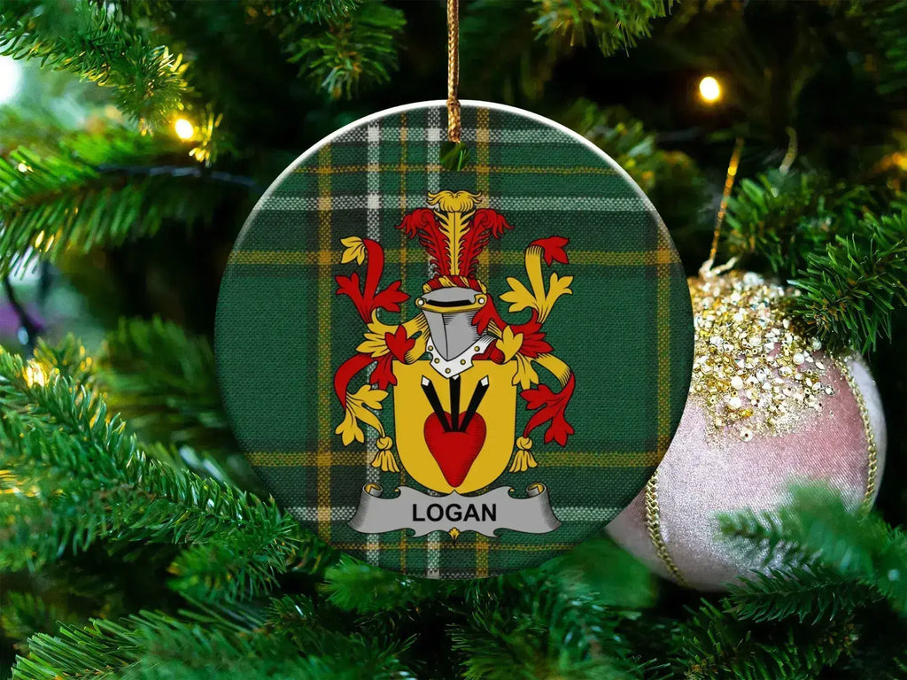 Personalized Family Coat of Arms Decorative Ornament product