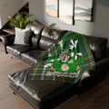 Loughnan Family Crest Personalized Blanket