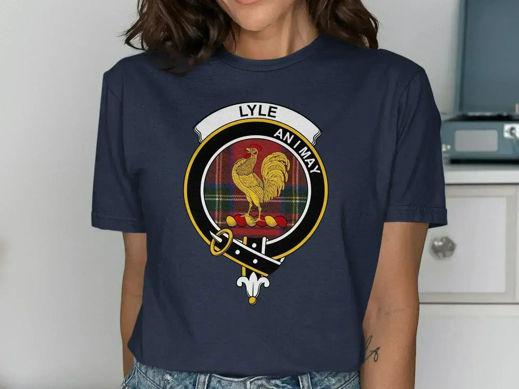 Lyle Family Crest Rooster Coat of Arms Design product type