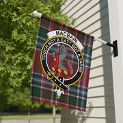 Clan MacBain Tartan Garden Flag – Scottish Crest