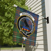 MacDonell Clan Cragan An Fhithich Garden Flag