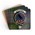 Macdonell Cragan an Fhithich Tartan Coaster Set product