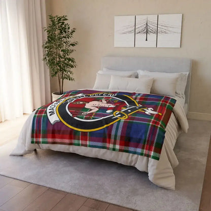 Vibrant Decor Plaid Blanket for Cozy Bedroom Decor