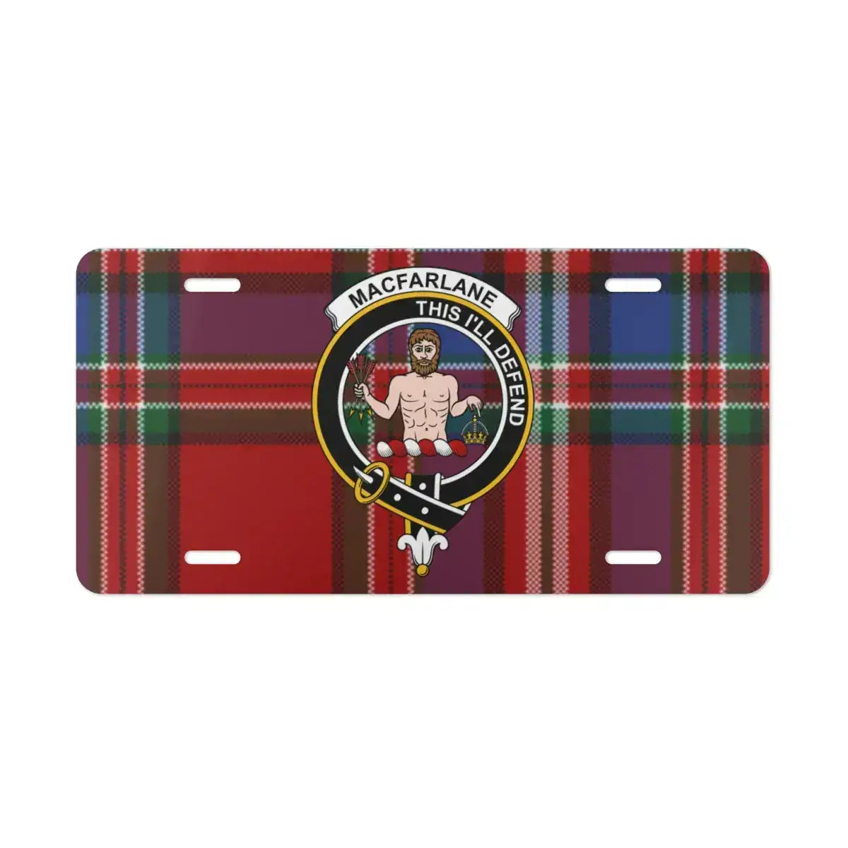 MacFarlane This I'll Defend Design License Plate product