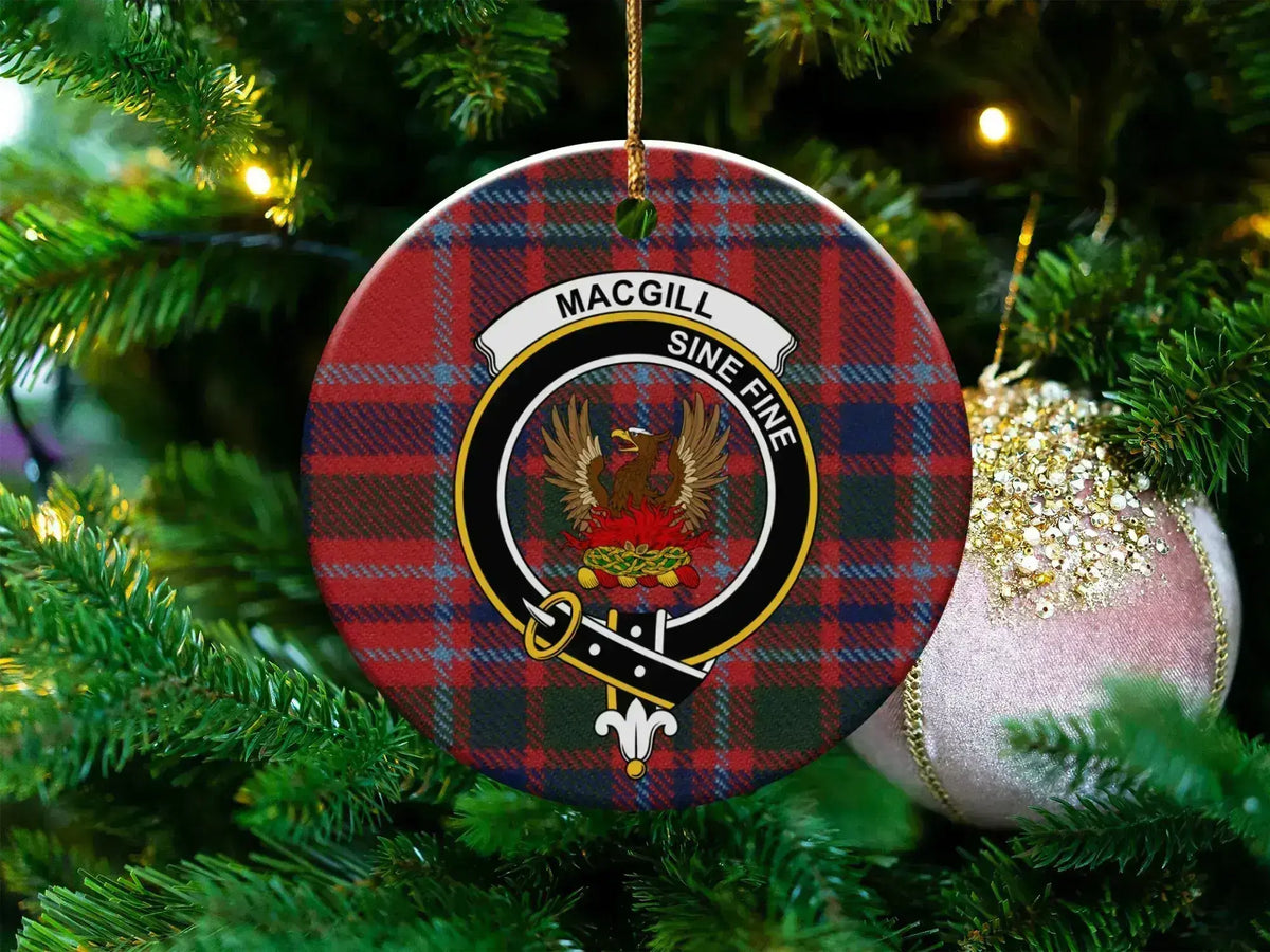 MacGill Sine Fine Tartan Design Ornament