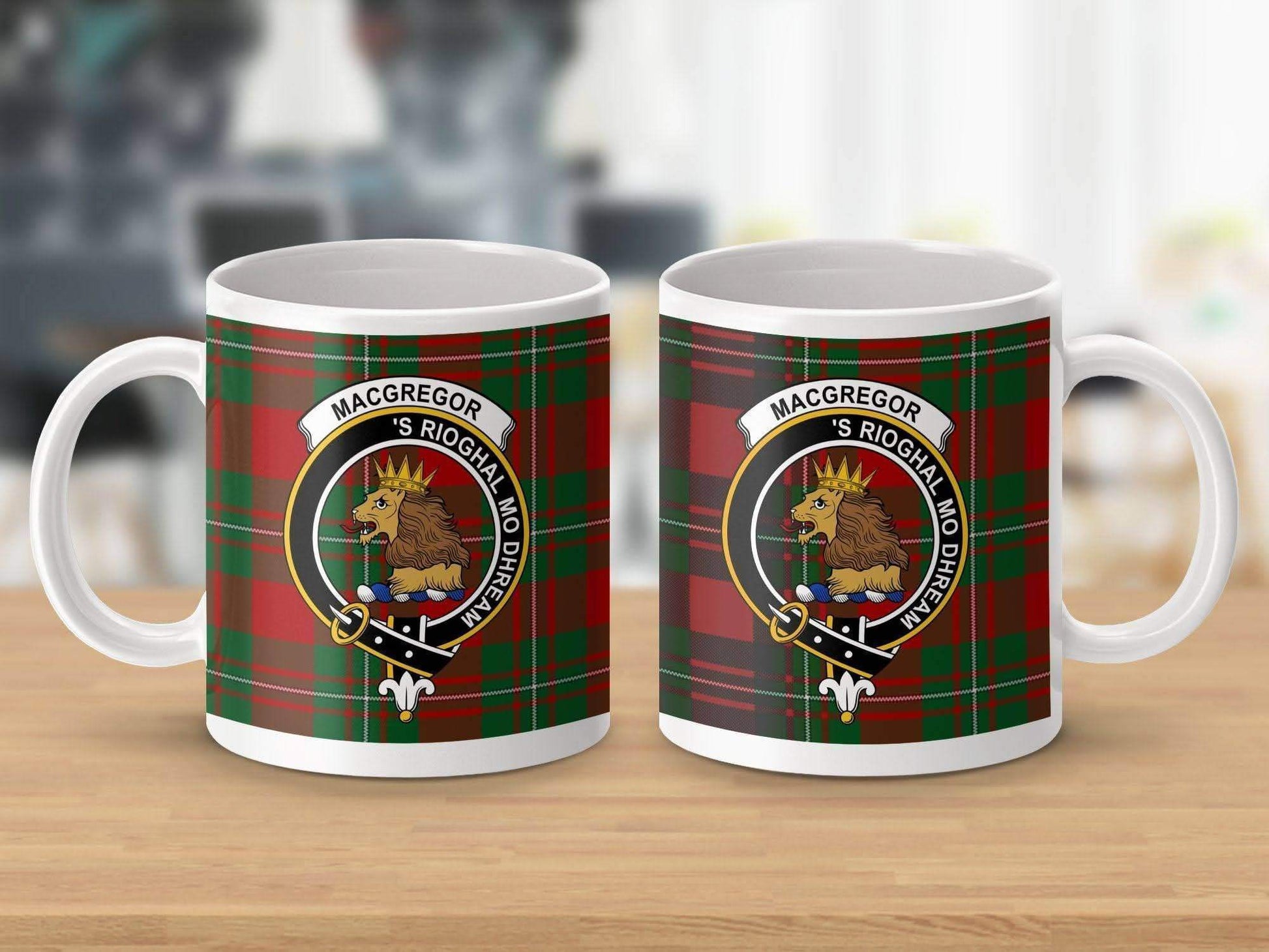 MacGregor Clan Crest Tartan Plaid Coffee Mug product