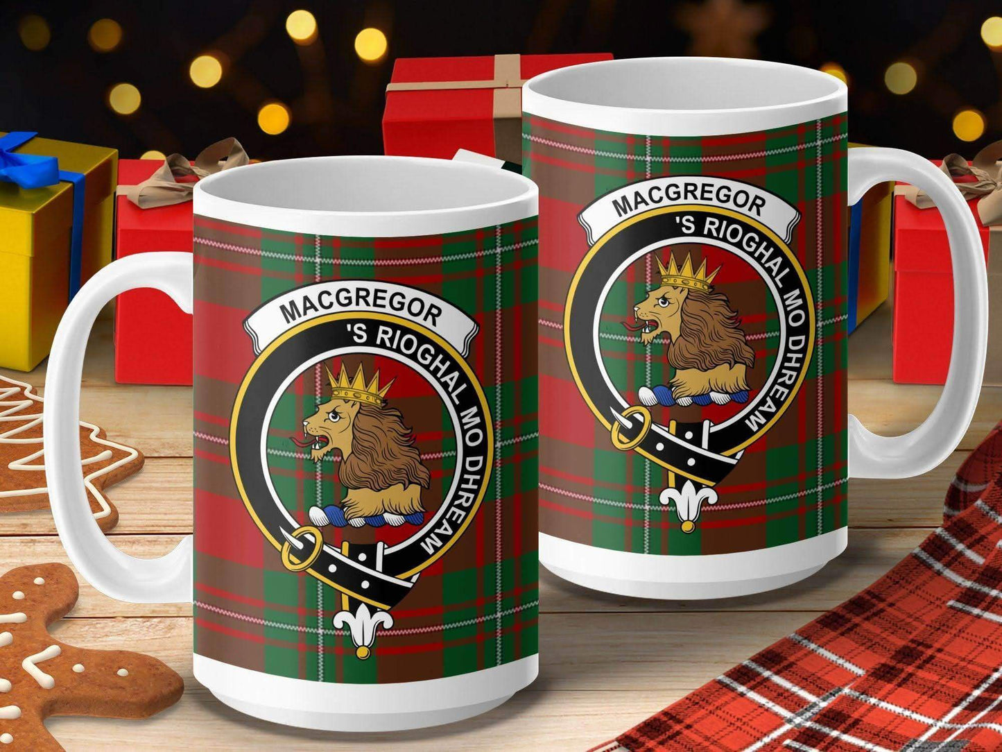 Clan MacGregor Tartan Mug for Clan MacGregor product type