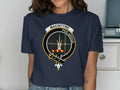 MacIntyre Per Ardua emblem crest graphic tee — clan heraldic design on cotton