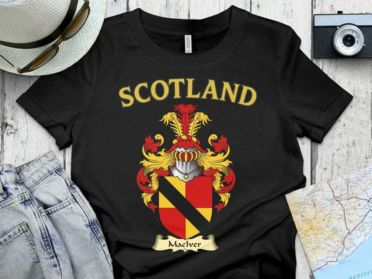 Scotland Heraldic Crest Design T-Shirt Product