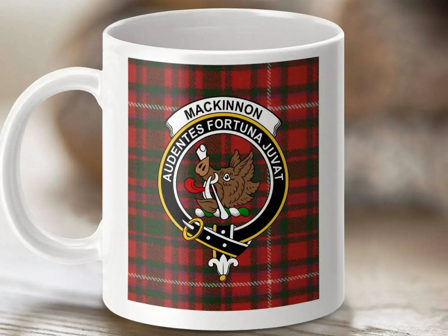 MacKinnon Audentes Fortuna Juvat Crest Mug product